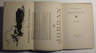 The Inside Story of Adam and Eve by E S Jordan 1946 Ltd Ed Signed advertising 3