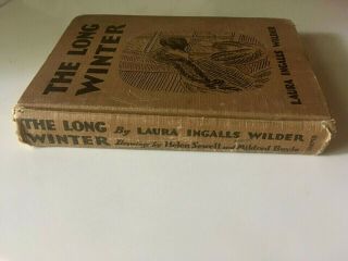 The Long Winter Laura Ingalls Wilder Sewell Boyle 1940 A - Z 2