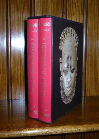 Folio Society First Edition - A History Of Africa By J.  D.  Fage In 2 Volumes