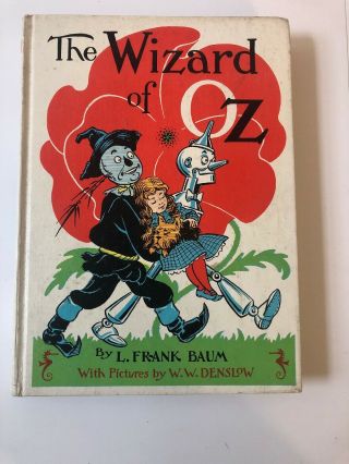 Vintage The Wizard Of Oz 1956 Hardcover By L.  Frank Baum