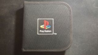 Playstation Cd Case Wallet Sleeve Psone Ps1 One Vintage