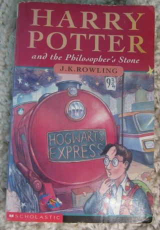 Harry Potter And The Philosopher’s Stone First Edition Pb Book Scholastic Print