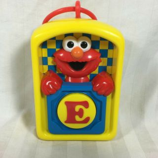 Elmo Musical Toy 1999 Preschool Toys Sesame Street Ernie Baby Crib Toy Vtg.