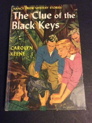 Nancy Drew 28: The Clue Of The Black Keys By Carolyn Keene 1962 Printing