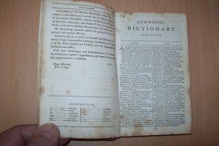 1818 Johnsons dictionary of the English language in minature 3