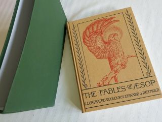 The Folio Society The Fables Of Aesop 2009 Illustrated In Colour