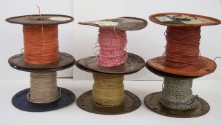 60 Ft.  - Vintage - - 22 Ga.  Western Electric Switchboard Wire - In 6 Different Colors