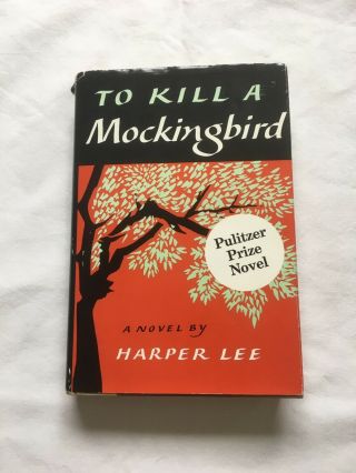 To Kill A Mockingbird By Harper Lee 1960 First Edition Book Club Hardcover/dj