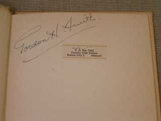 Light in the Jungle 1946 Laura & Gordon Smith Signed Christian Missionary Book 2