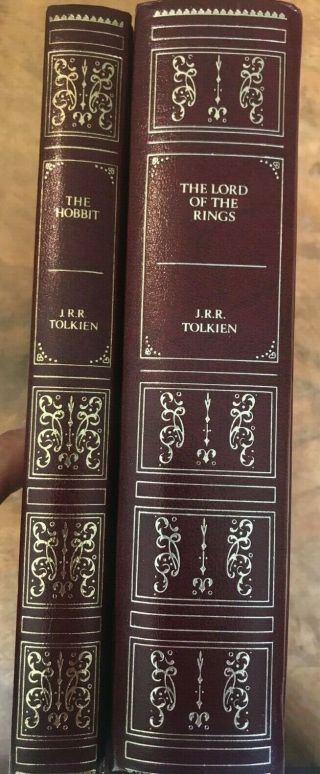 Jrr Tolkien Lord Of The Rings And The Hobbit Faux Leather Editions
