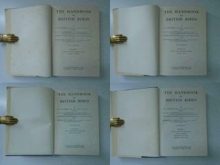 1948 WITHERBY 5 Vols.  The Handbook of British Birds 157 Plates Ornithology 5