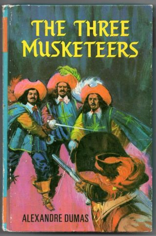 The Three Musketeers By Alexandre Dumas Vintage Hardcover Book 1976