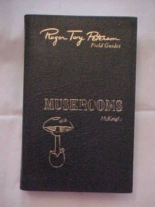 Easton Press Leather Book Mushrooms; Roger Tory Peterson Field Guide
