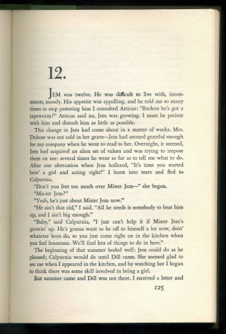 HARPER LEE To Kill a Mockingbird 1960 HB DW 23rd impression,  US edition 6