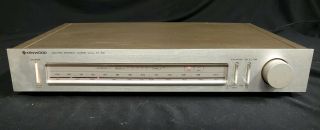 Vintage Kenwood Am - Fm Stereo Tuner Kt - 60