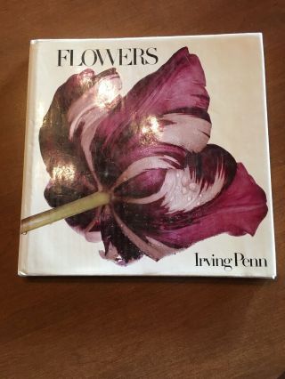 Irving Penn Flowers 1980 Hardcover First Edition 74 Photos