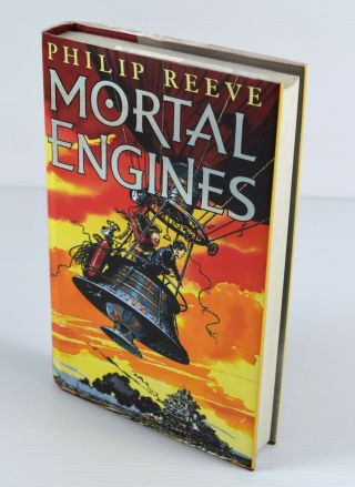 Mortal Engines Philip Reeve Signed First Edition 2001 Hb Dust Jacket