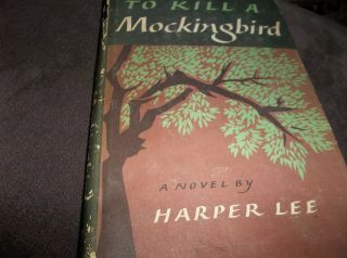 To Kill A Mockingbird Harper Lee - 1960 1st Edition Book Club Edition - W/dj