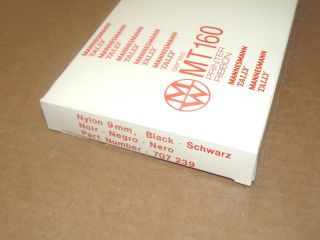 Vintage printer ribbon - Mannesmann Tally - MT100 MT110 MT120 MT160 - 707 239 2