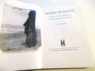Island Of Death - Compare Heiroglyphics Of Easter Island & Egypt - 1948 - Werner Wolff