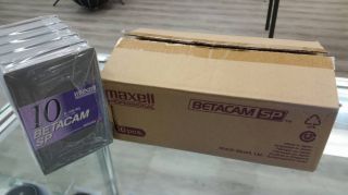 Maxell Professional Betacam Sp B - 10mq B10mq Ntsc Beta Tapes