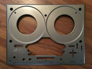 Tandberg Model 64 Reel To Reel Tape Deck Face Plate / Cover W Mounting Screws