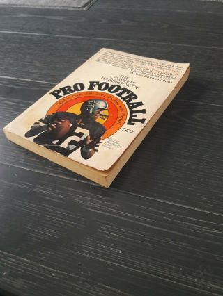 True Vintage Books The complete handbook of pro football 1972. 3