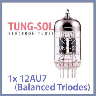 1x Tung Sol 12au7 Reissue Tungsol Vacuum Tube Ecc82 6189,  Balanced Triodes