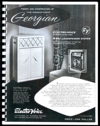 Usa Theory And Construction Of The Ev Georgian Speaker Plans