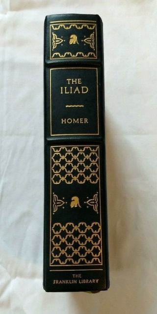 The Iliad By Homer 1976 Franklin Library Limited Edition Fitzgerald Translated