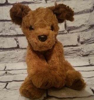 Ty Classic Chips 1996 Brown Scruffy Terrier Puppy Dog Vintage Retired 10 "