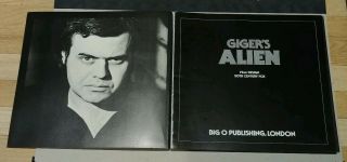 Giger ' s Alien Filmdesign (1979 20th Century Fox) Soft Cover Paper Back Book 5