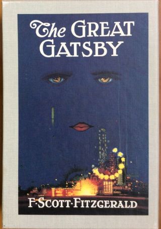 The Great Gatsby F Scott Fitzgerald Hardcover Slipcase First Edition Library