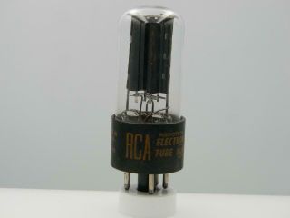 Strong Rca 5y3gt 97/87 Black Plates Bottom " D " Getter Serious Tubes G183