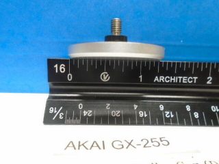 AKAI GX - 255 Reel To Reel Pinch Roller Cap (D) P/N SK318627 5