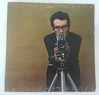 Elvis Costello 1977 This Years Model Columbia Lp Vintage Record Album