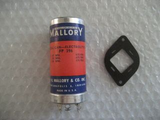1 X Nos Nib Mallory 30 - 30 - 20 @ 475 Vdc Fp - 396 Twist Lock Elect.  Capacitor