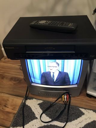 Panasonic Pv - 7401 Pre - Owned 4 Head Vhs - With Remote