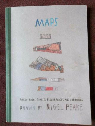Maps Drawn By Nigel Peake 1st Ltd Edition