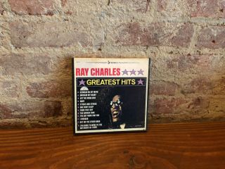 " Ray Charles - Greatest Hits " Reel To Reel Music Tape