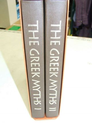 Robert Graves The Greek Myths Folio Society In Slipcase