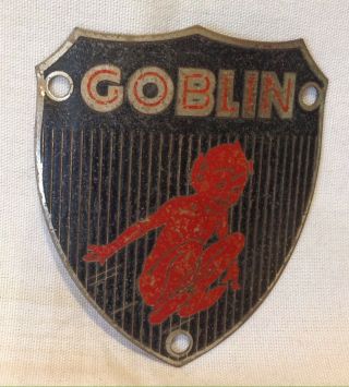 Vintage Vacuum Cleaner Goblin Badge