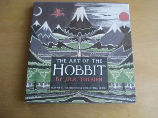 The Art Of The Hobbit By Jrr Tolkien Hardback In A Slipcase