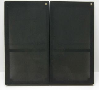 Pair Ar Acoustic Research Tsw - 410 Series Speaker Cabinet Cloth Grills W/ Emblems