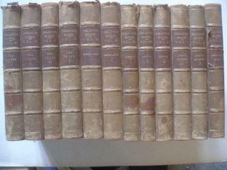 The Of Henry Fielding 12 Volume Set 1898 Tom Jones,  Amelia Etc 1j