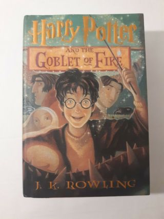 Harry Potter And The Goblet Of Fire True 1st American Edition