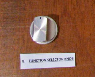 Parting Out Sansui 9090 Function Selector Knob