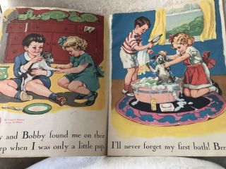 Penny The Pup Childrens Book 1942 Illustrated Paperback USA 2