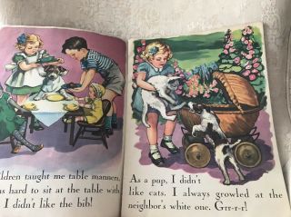 Penny The Pup Childrens Book 1942 Illustrated Paperback USA 3