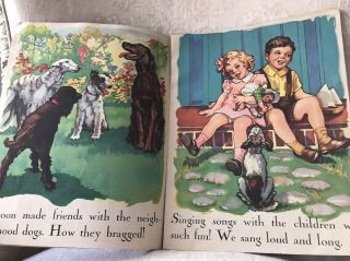Penny The Pup Childrens Book 1942 Illustrated Paperback USA 4